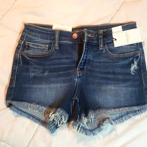 NWT Judy Blue MID RISE JEAN SHORTS SIZE S